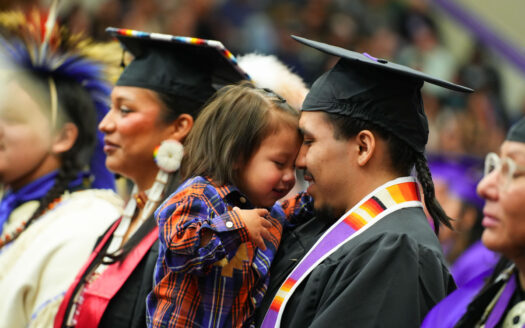 Haskell graduates reminded they have the support of ancestors, relatives as they change the future